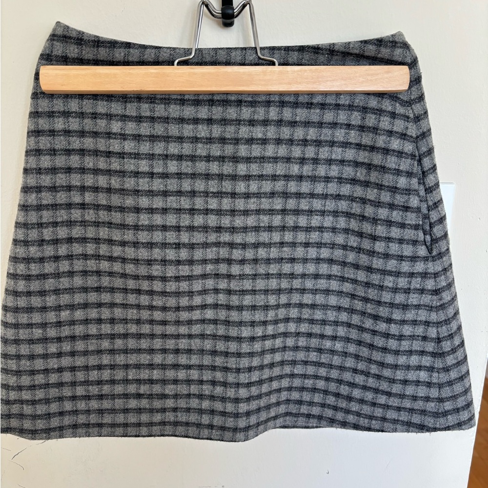 Wilfre Wool Mini Skirt